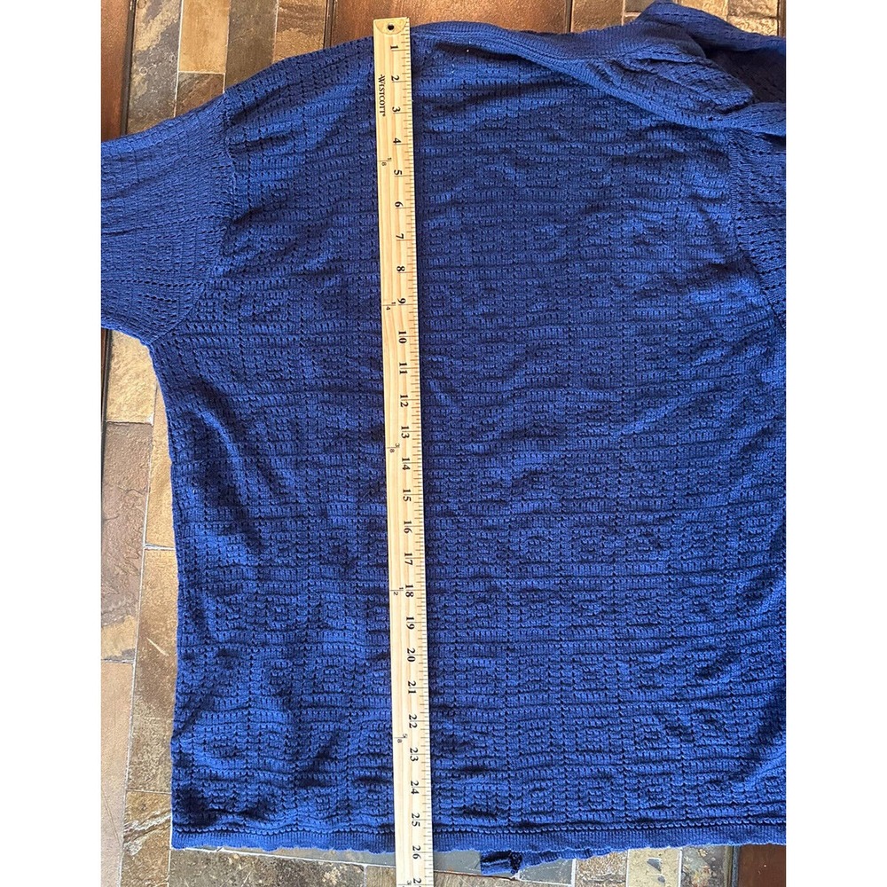 Matthew & David Vintage Pointelle Button Up Women… - image 4